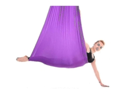 2026 hamaca Y Columpio de Yoga Aéreo Terapéutico para Flexibilidad Y Alivio Del Dolor 150*280cm Morado