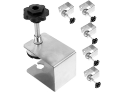 Conjunto de 6 Grampos Tipo C Topbathy para Painéis