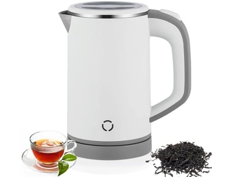 Travel Kettle Mini Electric Kettle, 800 Ml Stainless Steel Kettle For Office, Outdoor, Coffee And Tea Beijiyi (white)