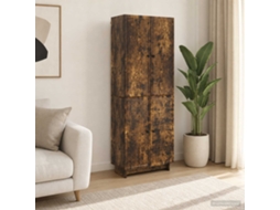 Vidaxl Conjunto De Gabinete 2 Unid. Carvalho Fumado