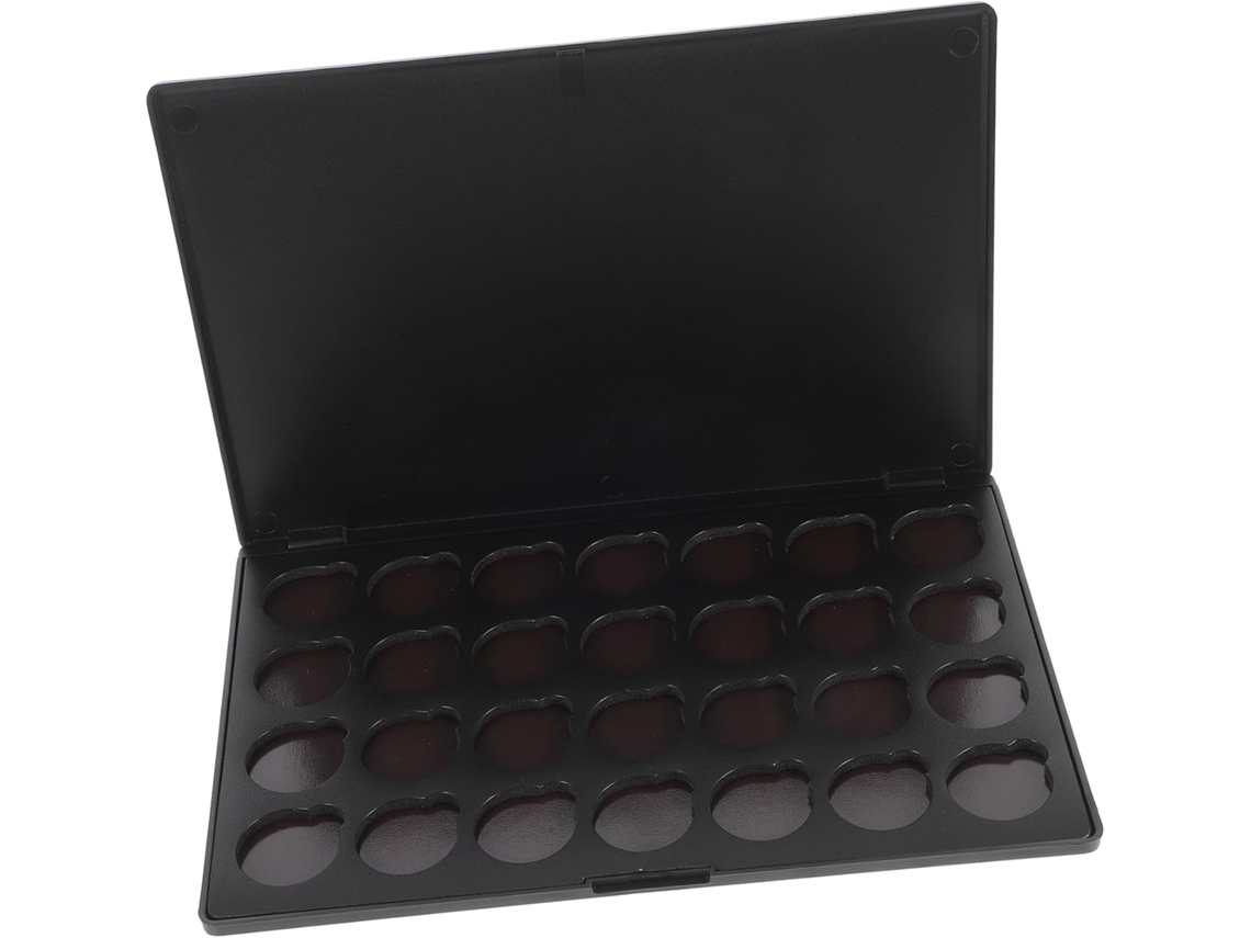 Paleta De Sombras Magnética Vazia Para Projetos Diy, Caixa Leve E Compacta, Armazenamento Prático.