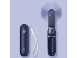 Ventilador Portátil De Bolso, Mini Portátil, Usb Recarregável-azul