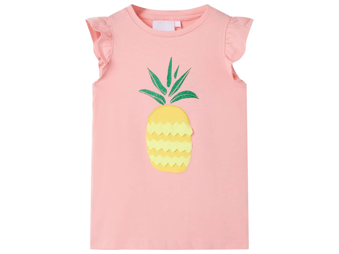 T-shirt De Criança Rosa 128