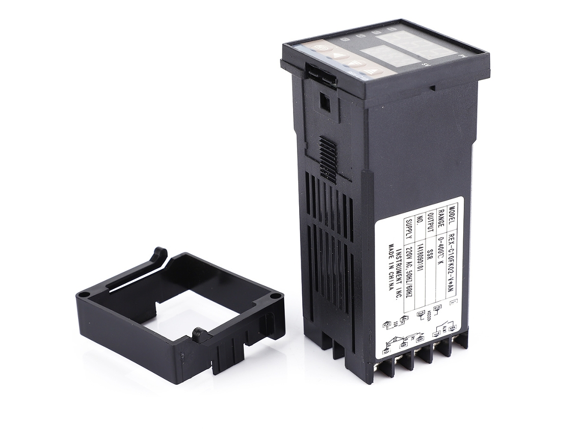Controlador De Temperatura Rex C10fk02-v*an Ssr Saída Controle Pid Ac220v 0-400℃