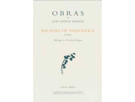 Livro BALADAS DE PRIMAVERA 1907 de Juan Ramon Jimenez