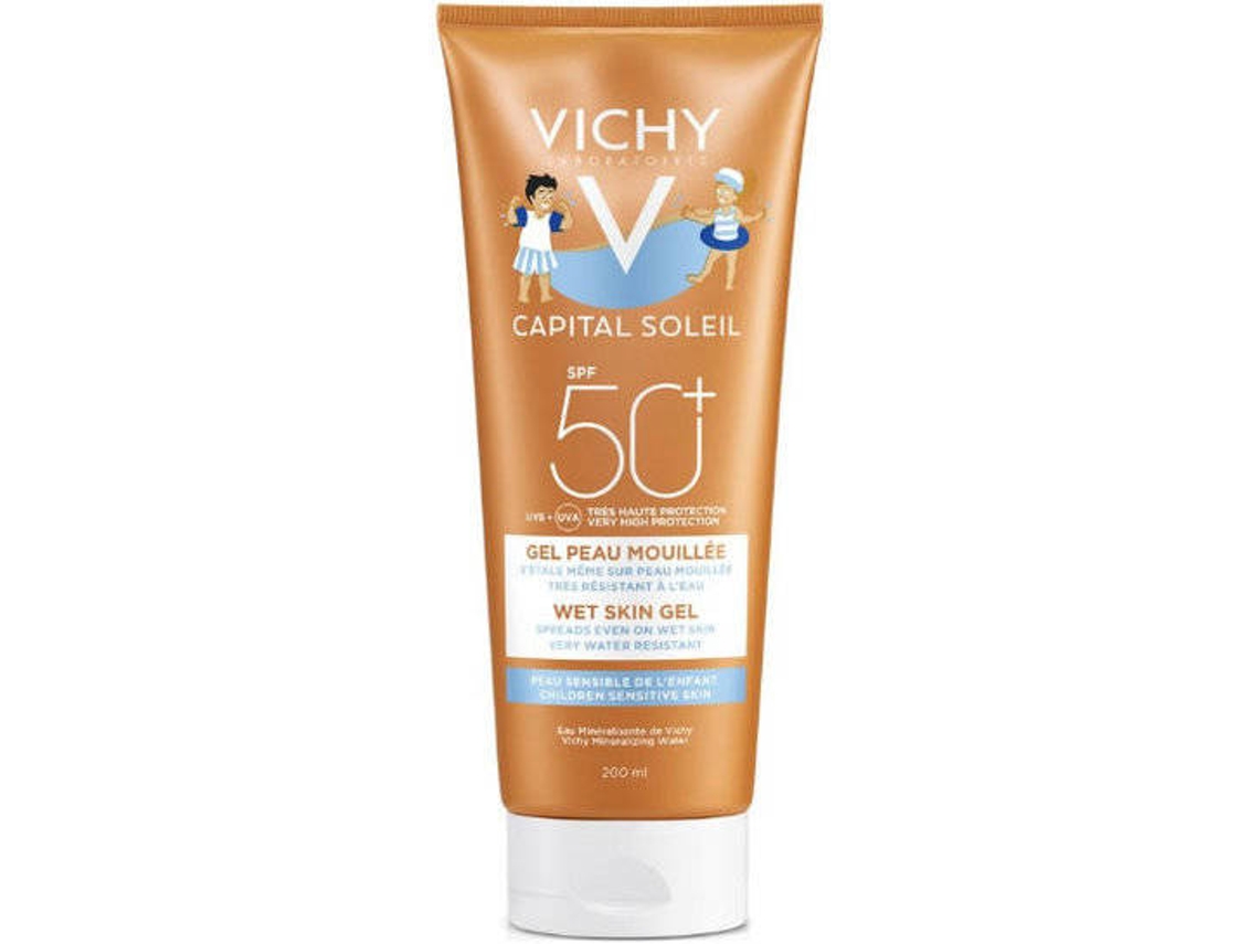 Protetor Solar VICHY LABORATOIRES Capital Soleil Gel SPF50+ (200ml)