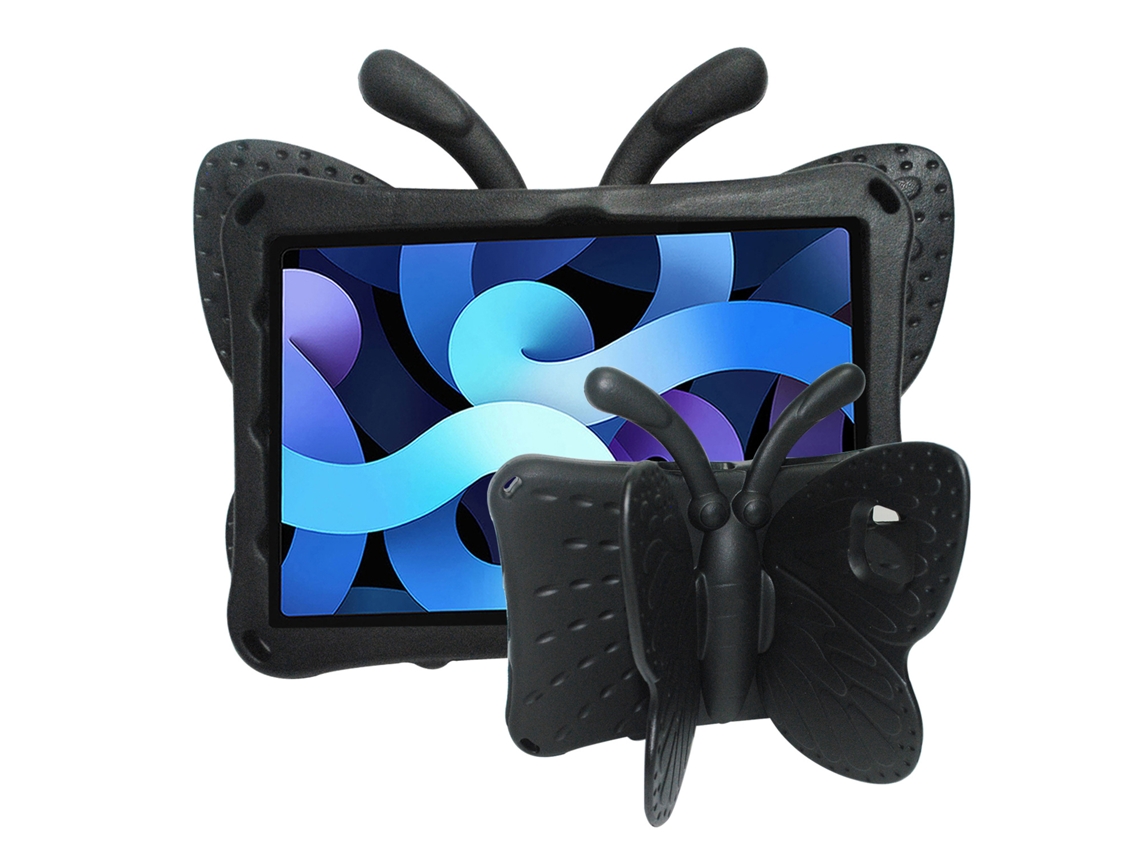Capa Panoona Para Lenovo Tab M10 Plus Tb-x606f/x De 10,1 Polegadas ,eva Rígido E Antichoque ,suporte Borboleta Preto