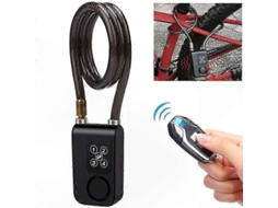 Cadeado Inteligente Antifurto Com Alarme Vibratório Para Bicicletas E Motocicletas Elétricas Com Recurso De Segurança De Cadeia De Código.