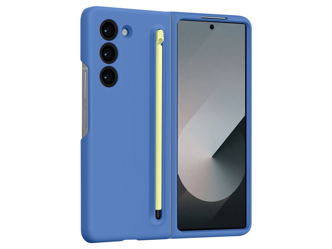 Capa Fold Softtouch para Samsung Galaxy Z Fold 6 AVIZAR Acrílico Azul