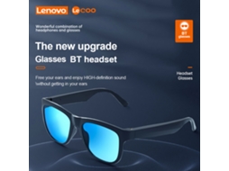Lecoo C8 Smart Wireless Bt Óculos Fone De Ouvido Hd Qualidade De Som Botões De Toque Lentes Polarizadas Substituíveis Peso Leve