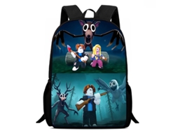 Mochila Estudantil Com Estampa De Jogo, Leve, Impermeável, Design Ergonômico De Proteção Para As Costas Estilo 6