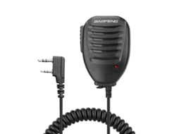 Microfone de ombro profissional com alta fidelidade para walkie-talkie-aquaforge
