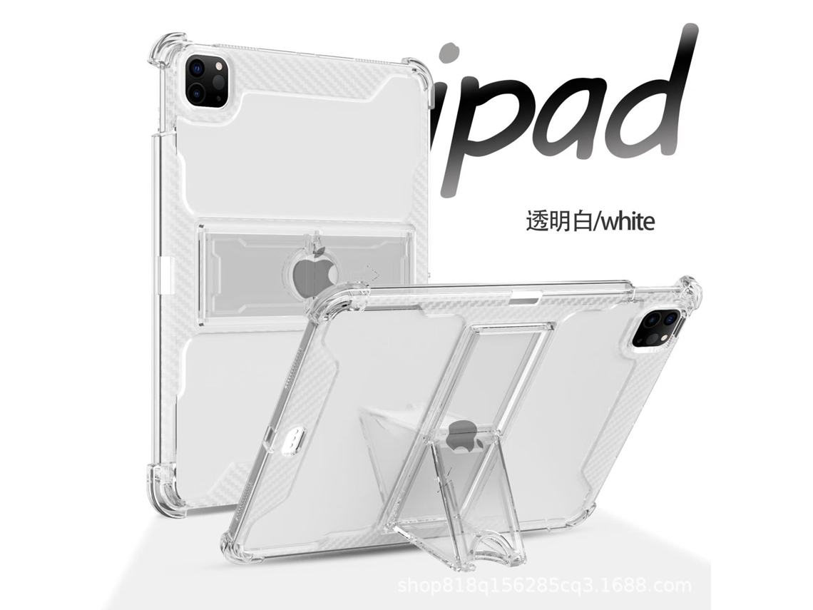 Capa Transparente Com Suporte Macio Para Ipad Mini 1/2/3/4/5 De 7,9''.