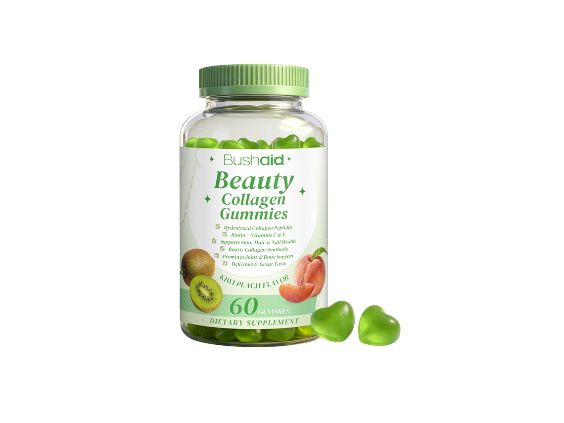 Gomas de Beleza com Sabor Kiwi, Suporte Natural para a Pele LAXISCREED