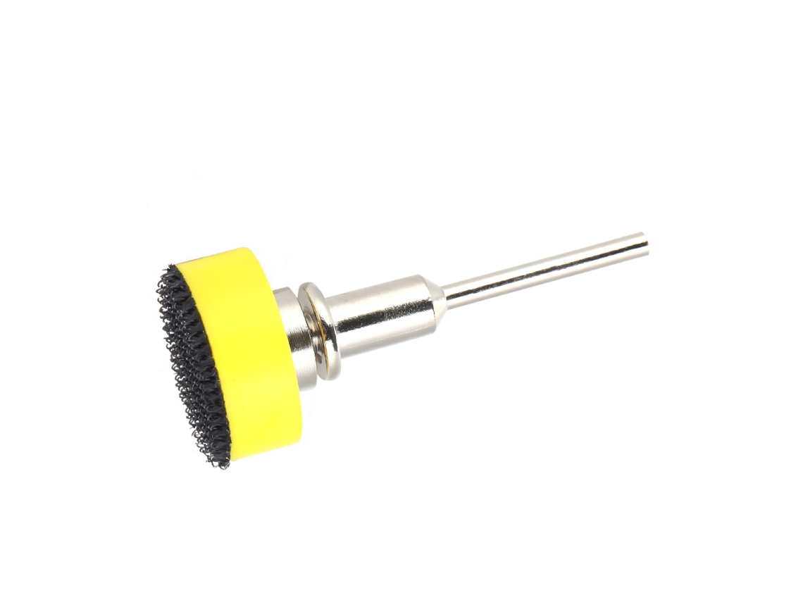 100 Lâminas De Lixa 25mm Com 1 Disco Autoadesivo 1/8 Para Lixamento E Polimento Ferramentas De Polimento