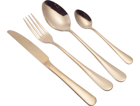 Talheres MEIPAI Conjunto 4 Peças 304 Aço Inoxidável