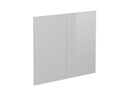 Frente de Cozinha R line VICCO com 79.2x71.3cm para sob a pia, branco alto brilho