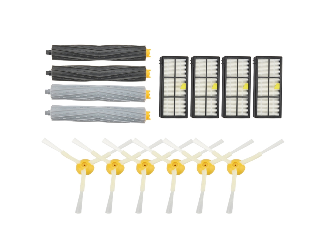 8 Pcs Escova Lateral para Eufy Robovac 11s 30 | S/MARCA