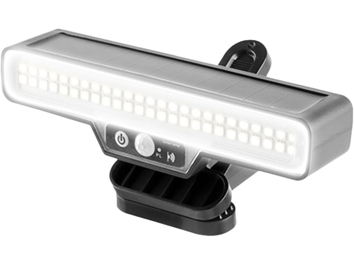 Luminária Solar Genérica Para Exterior Com Sensor De Movimento, À Prova D'água, 3 Modos De Iluminação.