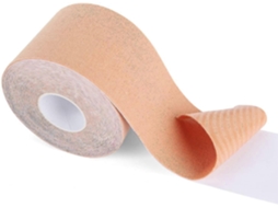 Fita Cinesiologia Fitop, Fita Cinestésica Sem Cortes, Rolo De 5 Cm X 5 M Para Atletas, Bege Aquaforge