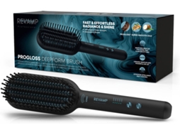 Modelador de Cabelo REVAMP BR-2000 Progloss Deepform Ceramic Straightening (130-210 ºC - 5 Níveis de temperatura)