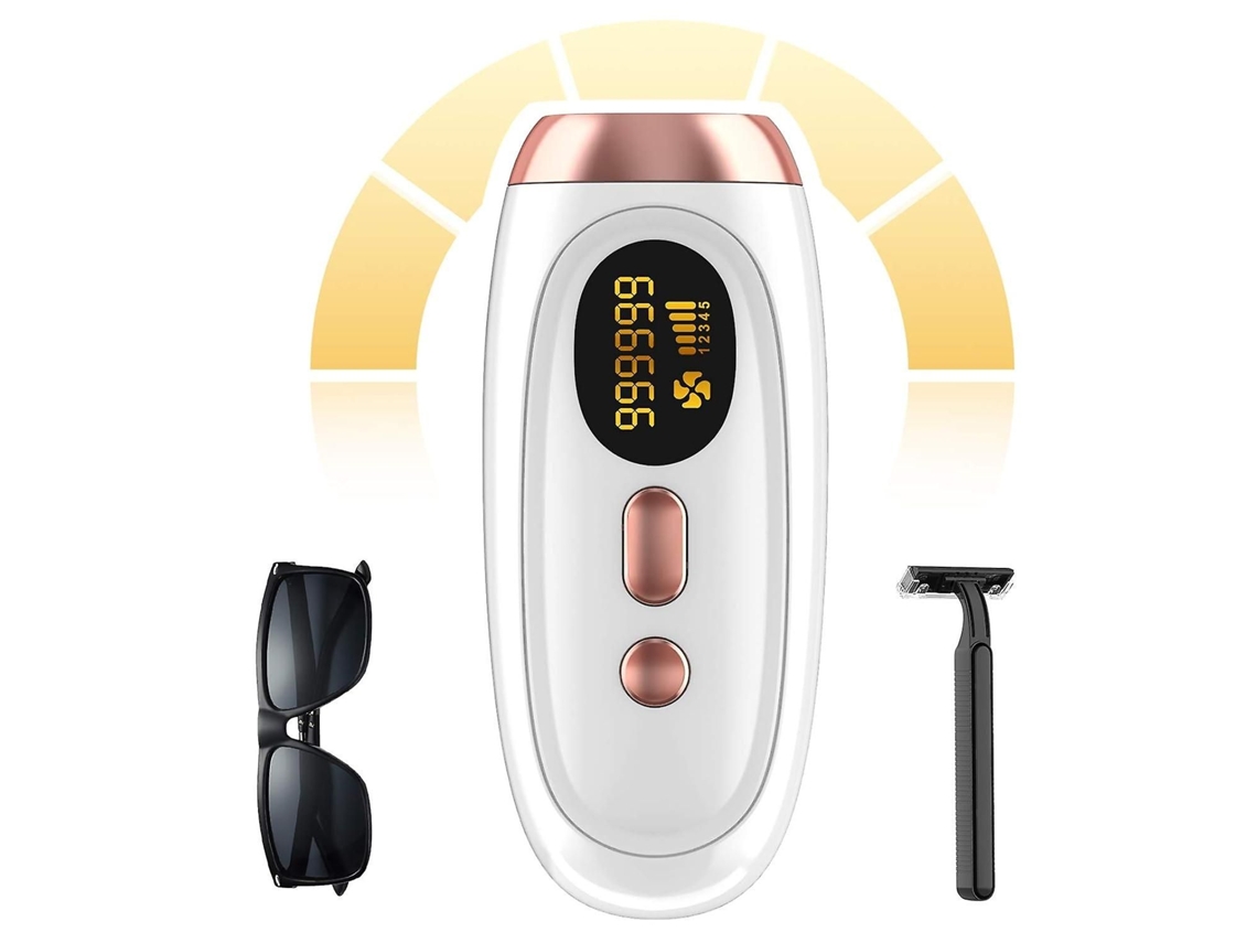 Depilador Ipl Permanente Para Mulheres E Homens - Depilação Indolor Para Axilas, Pernas, Braços, Rosto E Linha Biquini