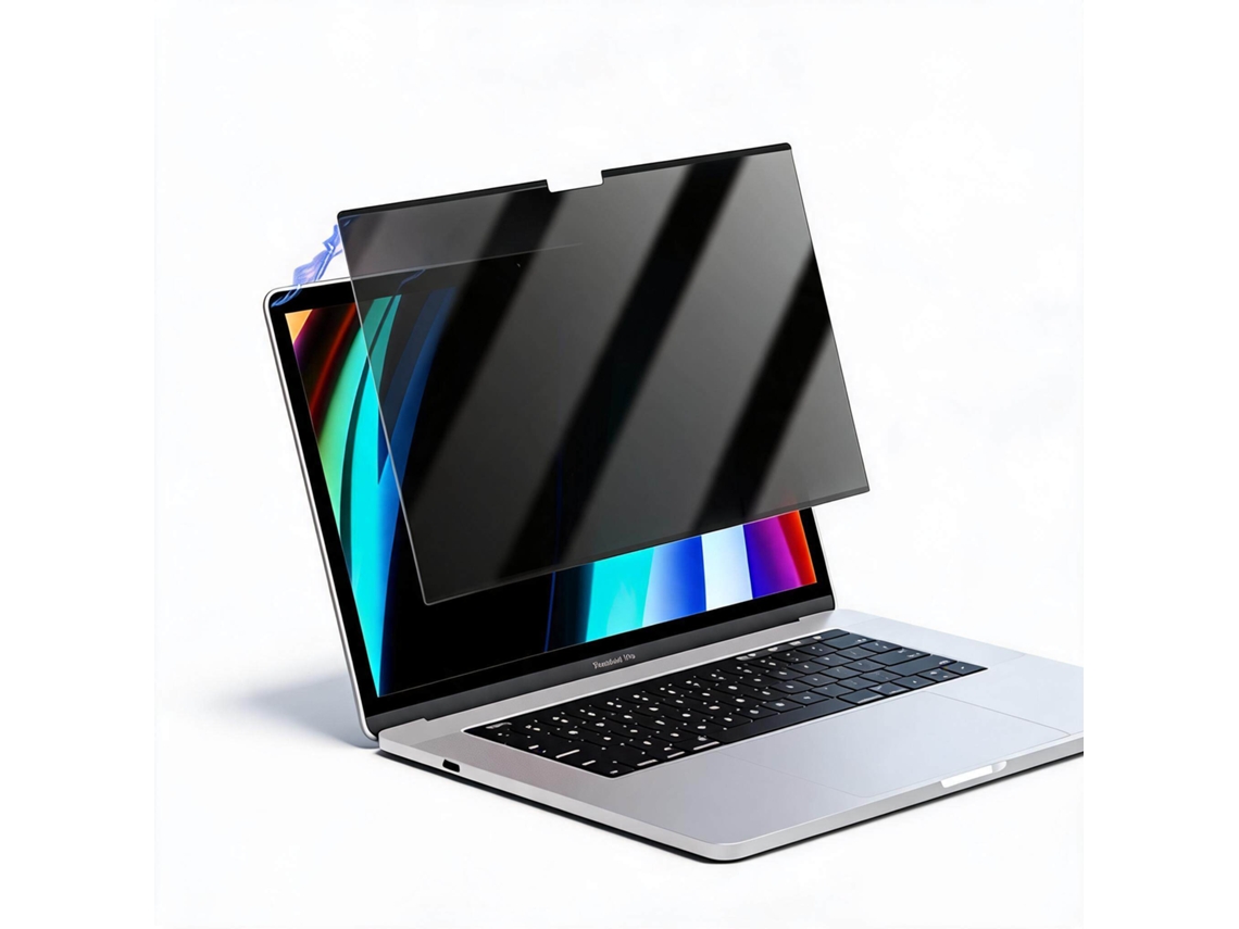 Película Privacidade Protetora Tela de Vidro Temperado Removível Magnético para Macbook 16 Polegadas A2141 HENTEN HOME