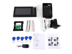 Laxiscreed Interfone Com Tela Touch De 7" E Rfid Para Acesso Seguro