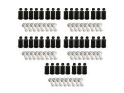 Kit Com 40 Filtros Hepa E Esponjas Para Aspirador De Pó Portátil Xiaomi Deerma Dx700 E Dx700s - Peças De Reposição E Acessórios._ptg