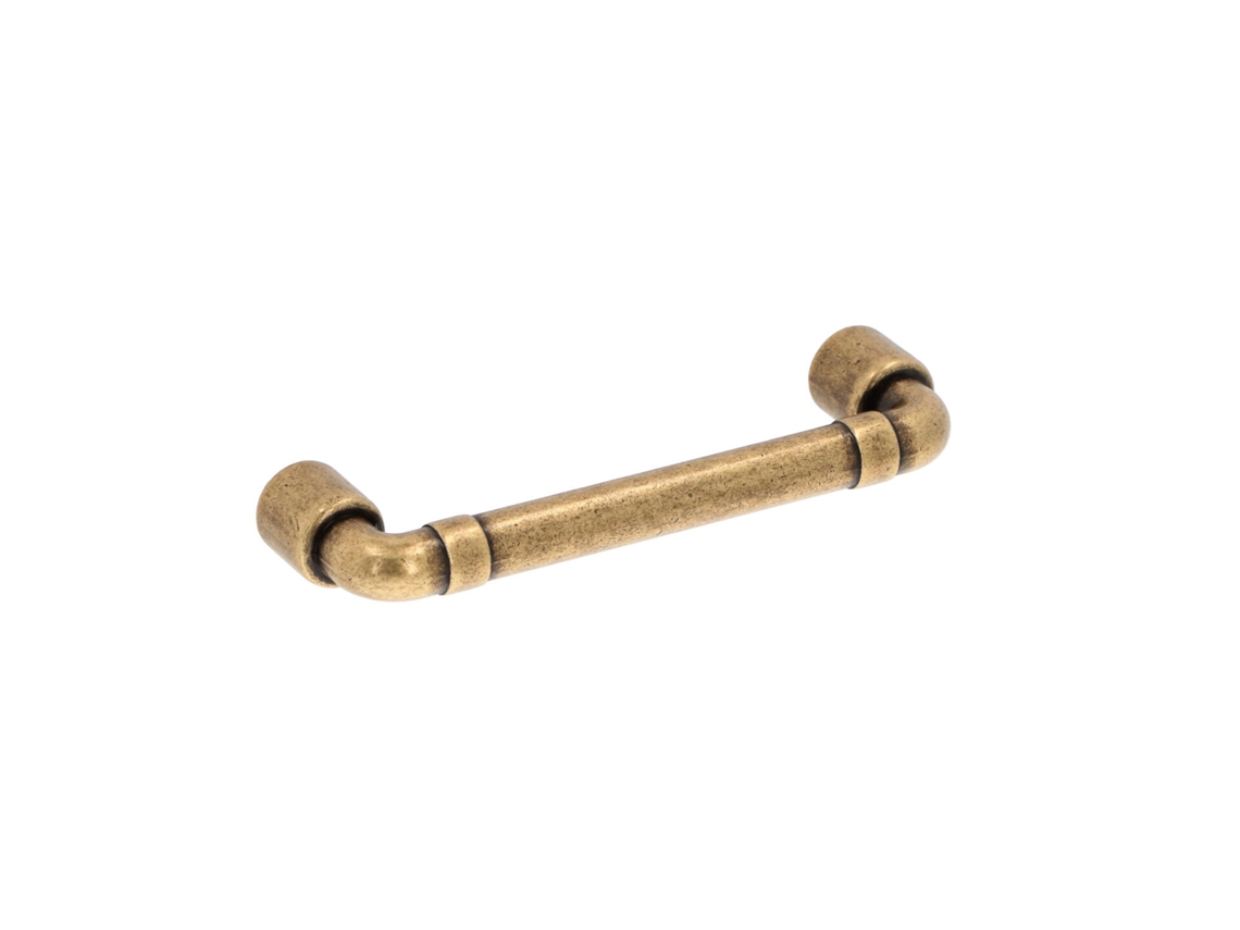 Puxador para Móveis Zamac Distância Central 96mm Florença Antiga Conjunto de 25 HARDWAREXCHANGE