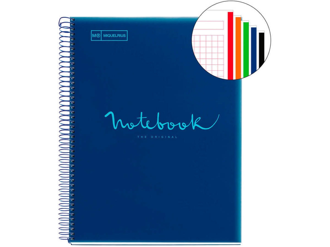 Caderno MIQUELRIUS Emotions Azul (A4)