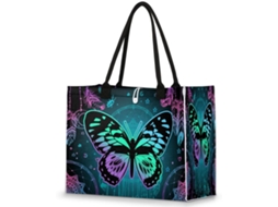 Bolsa Tropicallife Grande Étnica Borboleta Apanhador de Sonhos para Mulheres e Meninas 42 X 17 33 Cm Designs