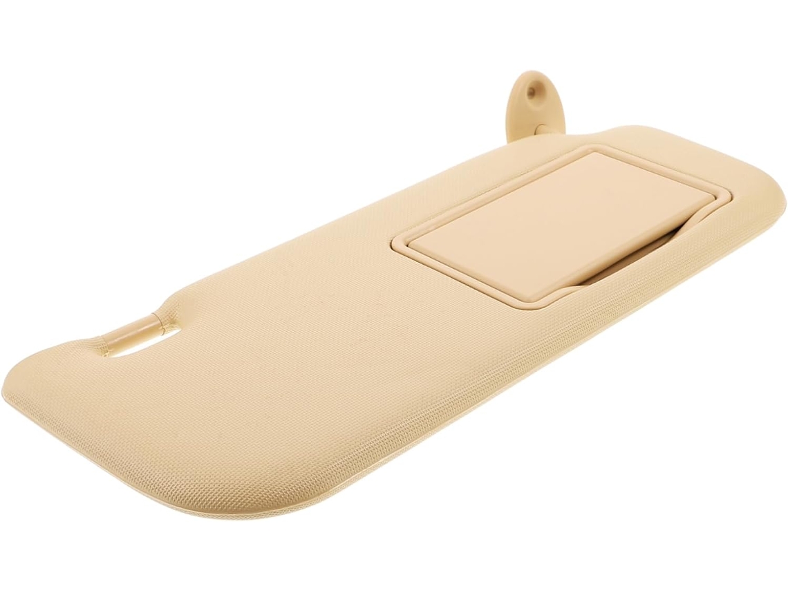 Para-sol com cobertura solar e espelho retrovisor integrado para carro