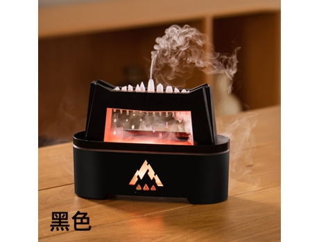 Máquina de Aromaterapia Difusor de Óleo Essencial V52-Preto TRUMSHOP