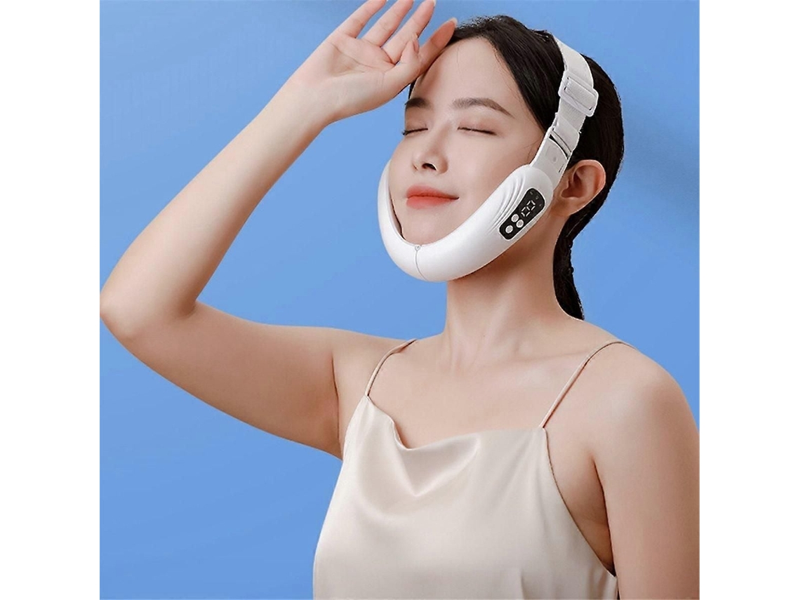 Massageador Facial Elétrico Ems para Cuidados com a Pele e Afinamento Facial. GOKOCO