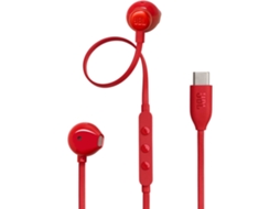 Auriculares com Fio JBL Tune 305C (Outlet Caixa Aberta - In Ear - Microfone - Vermelho)