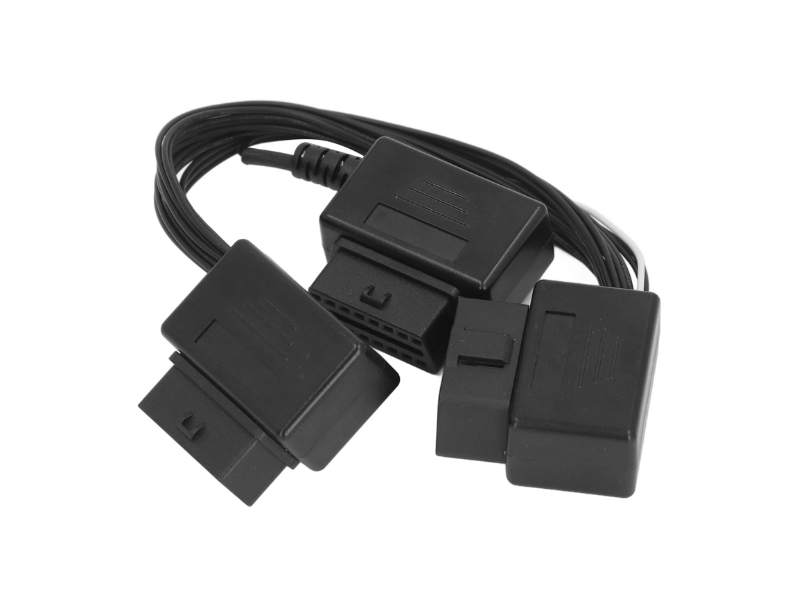 Laxiscreed Cabo De Extensão Obd Splitter 16 Pinos Com Pvc Antifogo Para Diagnóstico Automóvel
