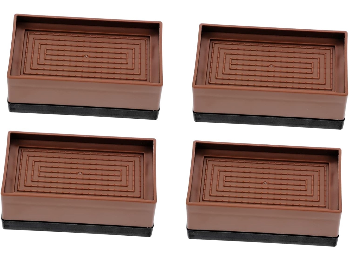 Pés Antiderrapantes Para Elevar Móveis, Armários E Sofás, Conjunto De 4 Peças