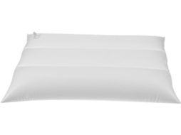 Travesseiro Inflável de Viagem em Pvc Branco. Portátil e Fácil Limpar, Ideal para Apoiar as CHABERLU