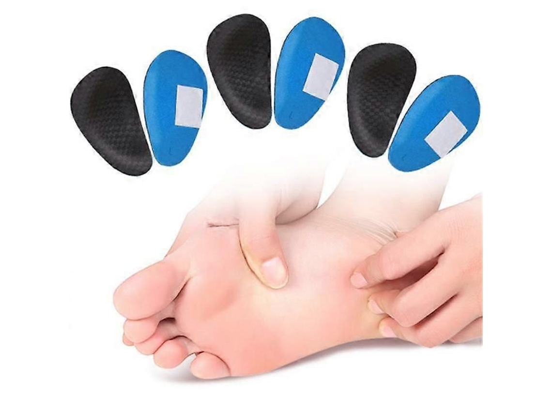 Conjunto De 3 Pares Palmilhas Ortopédicas, Incluindo Esportivas E Suporte Para O Arco Plantar, Com Su Porte Parcial Os Pés