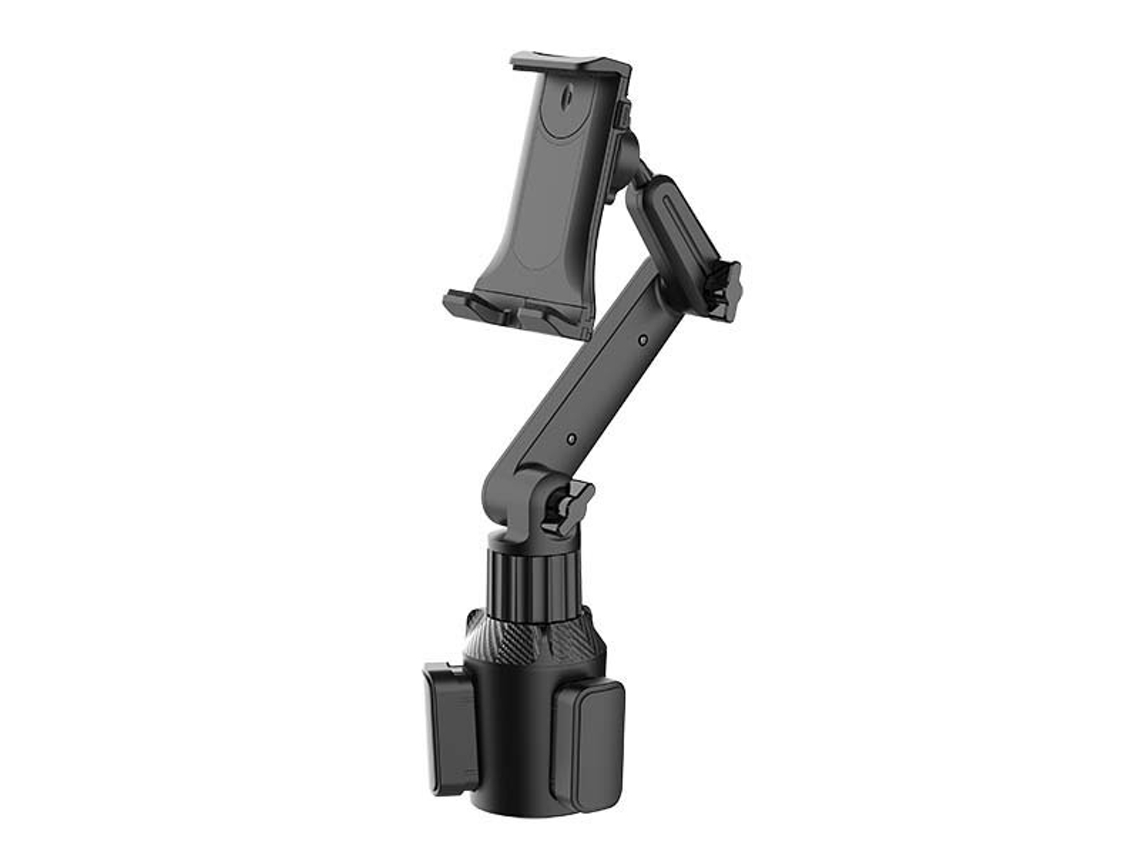 Suporte Porta-copos Automóvel Para Telemóvel E Tablet, Braço Extensível 10 Polegadas, Acessório Multimédia Universal Para Veículo
