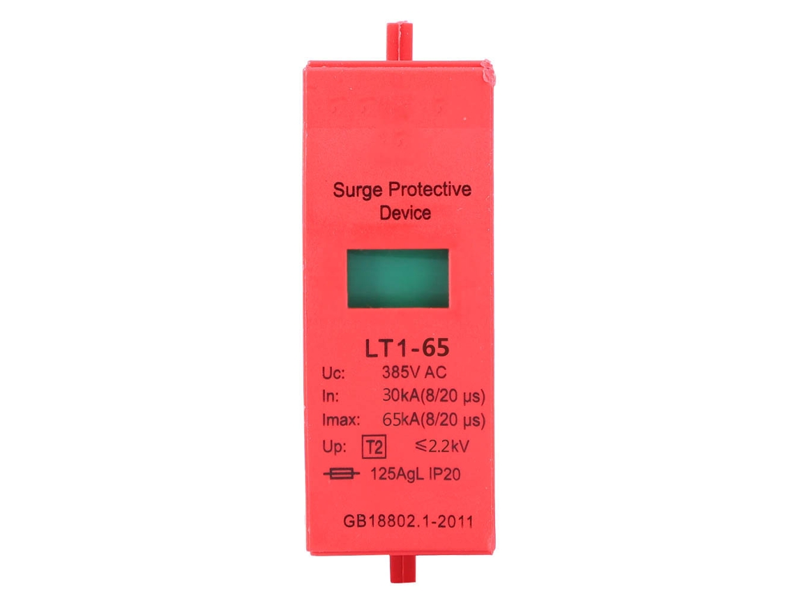 Dispositivo Protector Contra Sobrecarga Residencial Arrester Ca 385V 65KA | S/MARCA