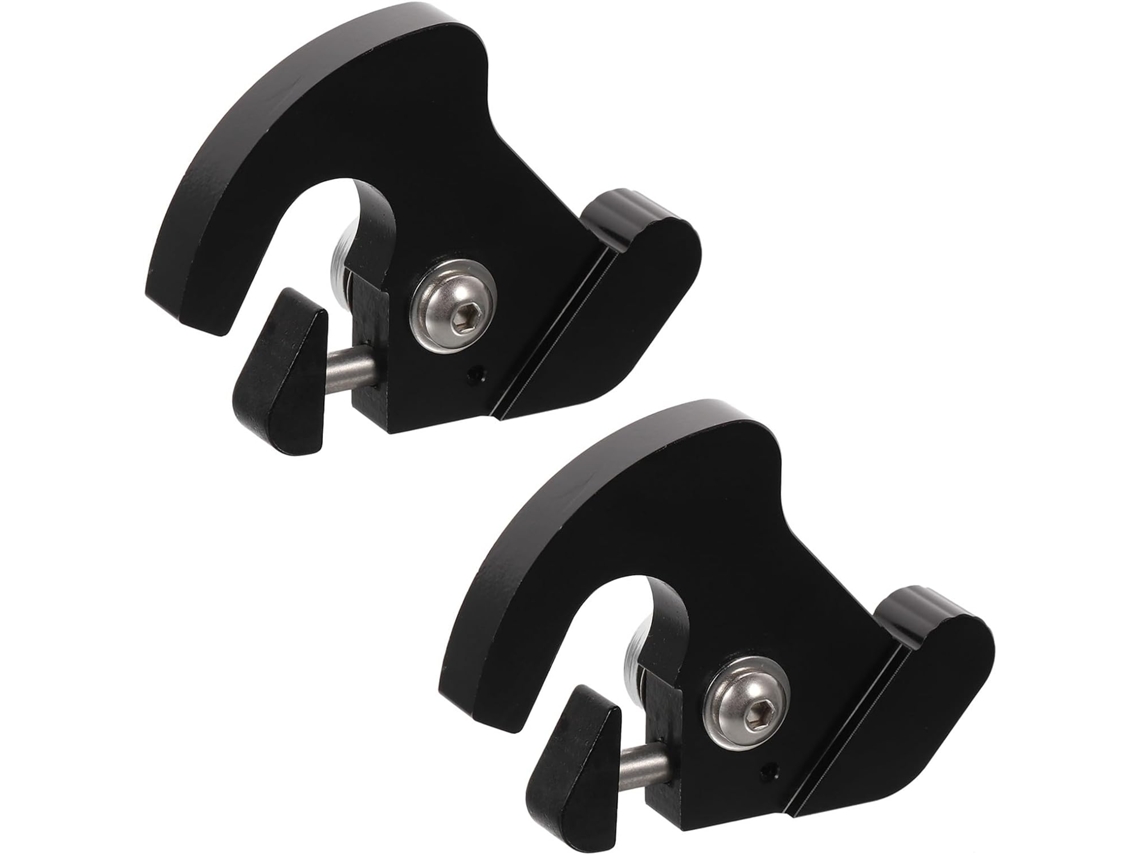 Guidão Clipes Na Preta Liga de Alumínio, Com Quick Release Fivela.