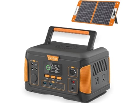 Power Bank FLASHFISH J1000 Plus 1000W 252000Mah+Painel Solar FLASHFISH Tsp100W