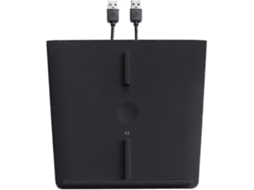 Lurelia Carregador Sem Fios Para Carro 10 W, Compatível Com Tesla Model 3, Base Antiderrapante, Preto