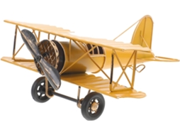 Modelo De Avião Retrô Em Metal, Feito À Mão, Para Decoração De Casa Ou Escritório.