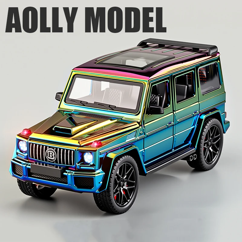 (roxo) Miniatura De Carro Em Escala 1:24, Feita De Metal Fundido, Com Efeitos De Som E Luz.