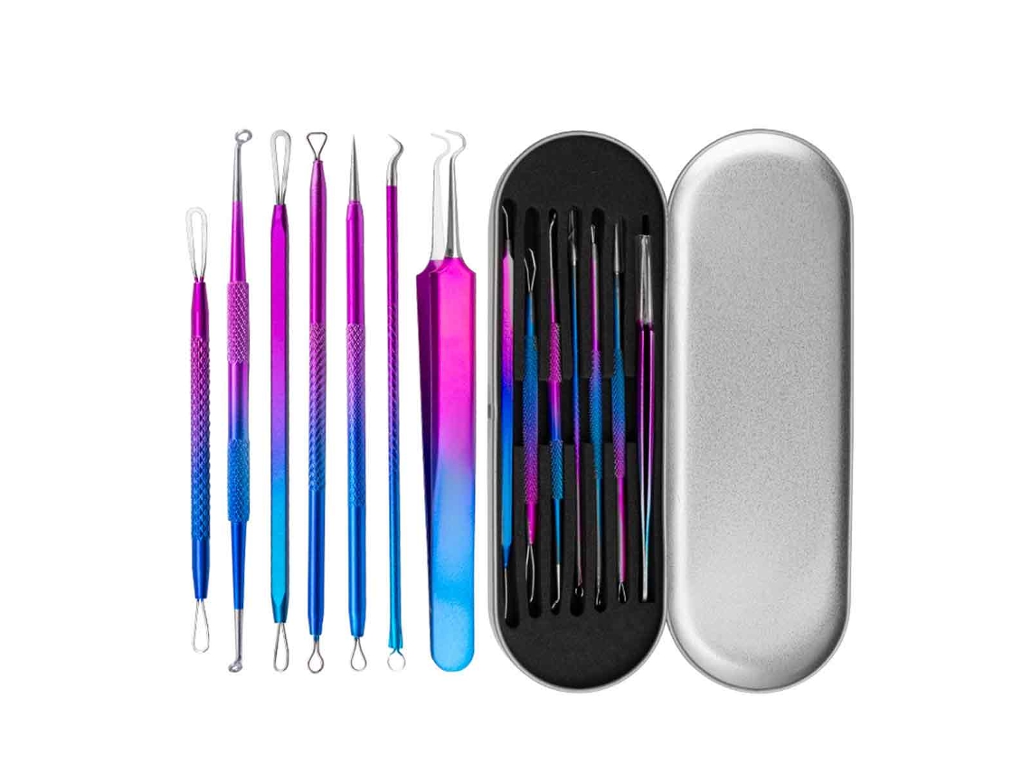 Extrator De Cravos, Ferramenta Para Remoção De Cravos E Espinhas, Extrator Facial Para Comedões E Borbulhas