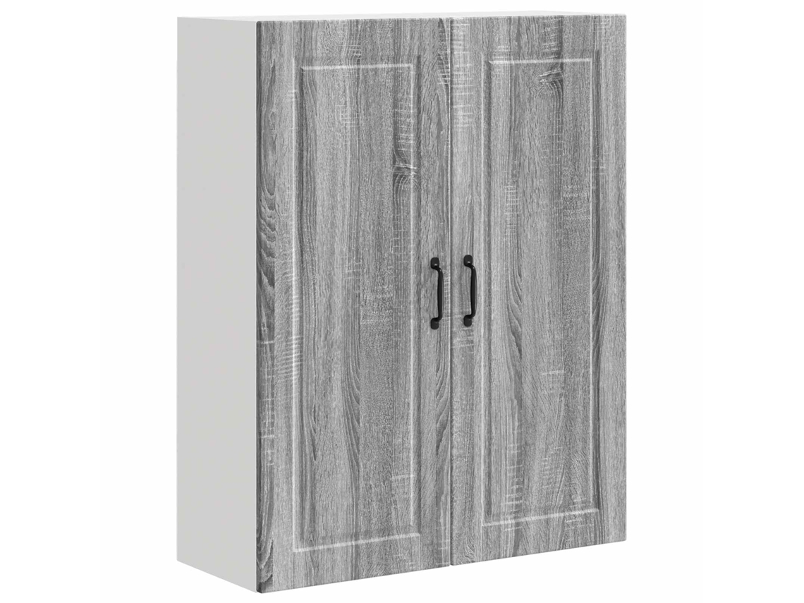 Armário de Cozinha com Prateleira Cinza Sonoma e MAISON EXCLUSIVE 80x31x100 cm