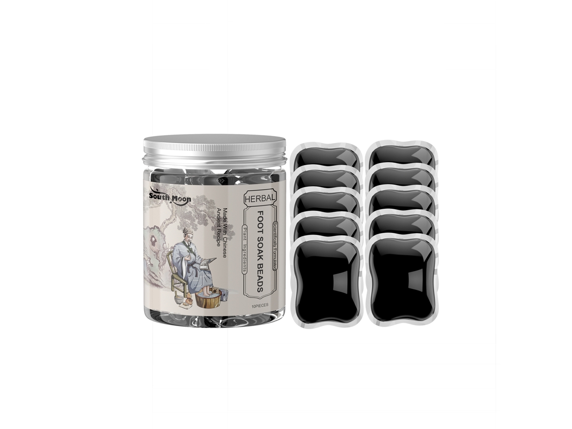 Pé Molho com Pérolas South Moon para Relaxar e Hidratar os Pés LAXISCREED